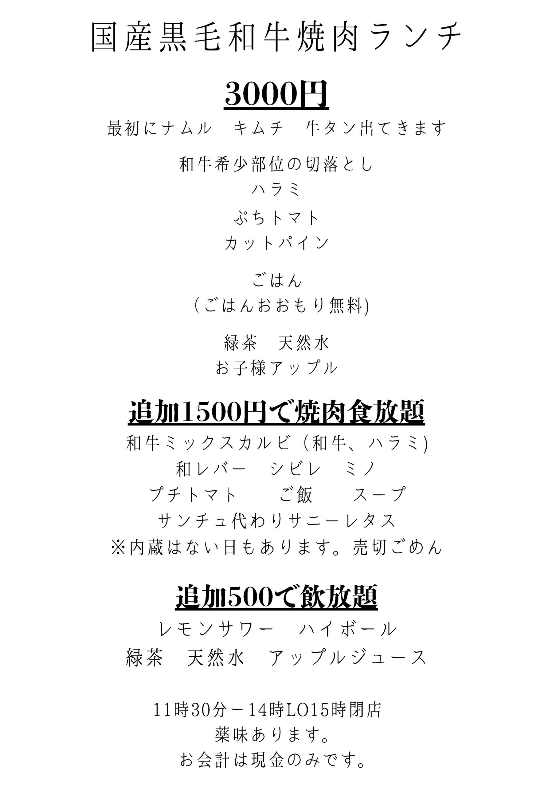 ランチメニュー01